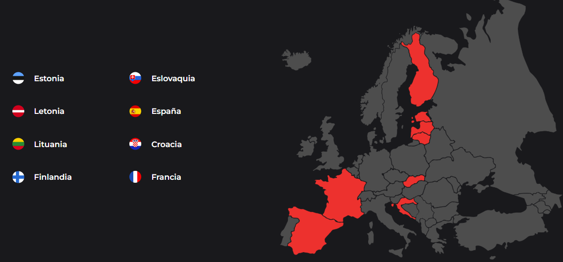 Olybet en Europa
